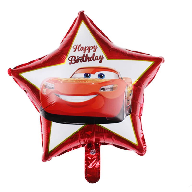 Disney Cars Lightning McQueen 32" Number Balloon Set   Baby Shower Supplies Birthday Party Decorations Kids Toy Gifts Air Globos - Slobuy
