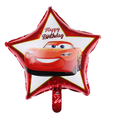 Disney Cars Lightning McQueen 32" Number Balloon Set   Baby Shower Supplies Birthday Party Decorations Kids Toy Gifts Air Globos - Slobuy
