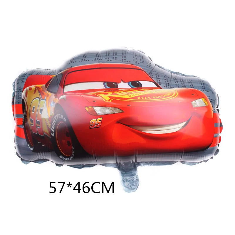 Disney Cars Lightning McQueen 32" Number Balloon Set   Baby Shower Supplies Birthday Party Decorations Kids Toy Gifts Air Globos - Slobuy