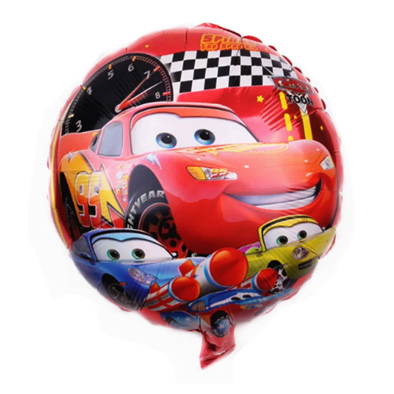 Disney Cars Lightning McQueen 32" Number Balloon Set   Baby Shower Supplies Birthday Party Decorations Kids Toy Gifts Air Globos - Slobuy
