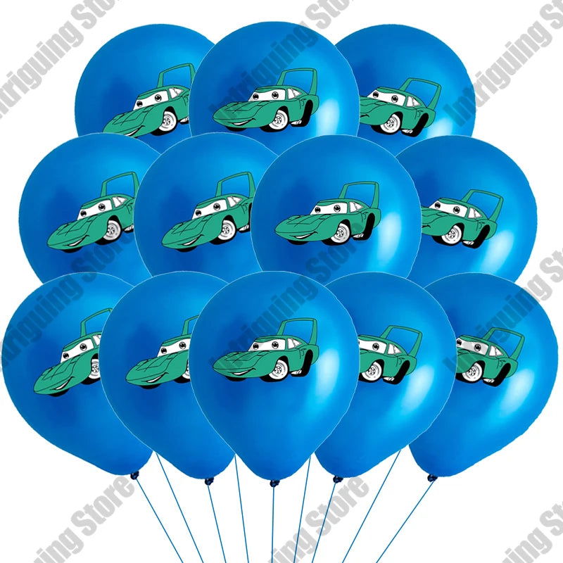 Disney Cars Lightning McQueen 32" Number Balloon Set   Baby Shower Supplies Birthday Party Decorations Kids Toy Gifts Air Globos - Slobuy