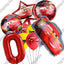 Disney Cars Lightning McQueen 32" Number Balloon Set   Baby Shower Supplies Birthday Party Decorations Kids Toy Gifts Air Globos - Slobuy