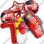 Disney Cars Lightning McQueen 32" Number Balloon Set   Baby Shower Supplies Birthday Party Decorations Kids Toy Gifts Air Globos - Slobuy