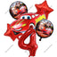 Disney Cars Lightning McQueen 32" Number Balloon Set   Baby Shower Supplies Birthday Party Decorations Kids Toy Gifts Air Globos - Slobuy