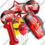 Disney Cars Lightning McQueen 32" Number Balloon Set   Baby Shower Supplies Birthday Party Decorations Kids Toy Gifts Air Globos - Slobuy