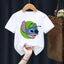 Disney Lilo Stitch Children T-Shirt Kawaii T Shirt Anime Cartoons Children Casual Clothes Tee Shirt Kid Girl Boy Fashion Y2K Top - Slobuy