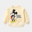 Disney Mickey Children' Tracksuit Cartoon Fashion Loose Baby Girl Boy Long Sleeve Crewneck Hoodies + Pants Two Piece Set Clothes - Slobuy