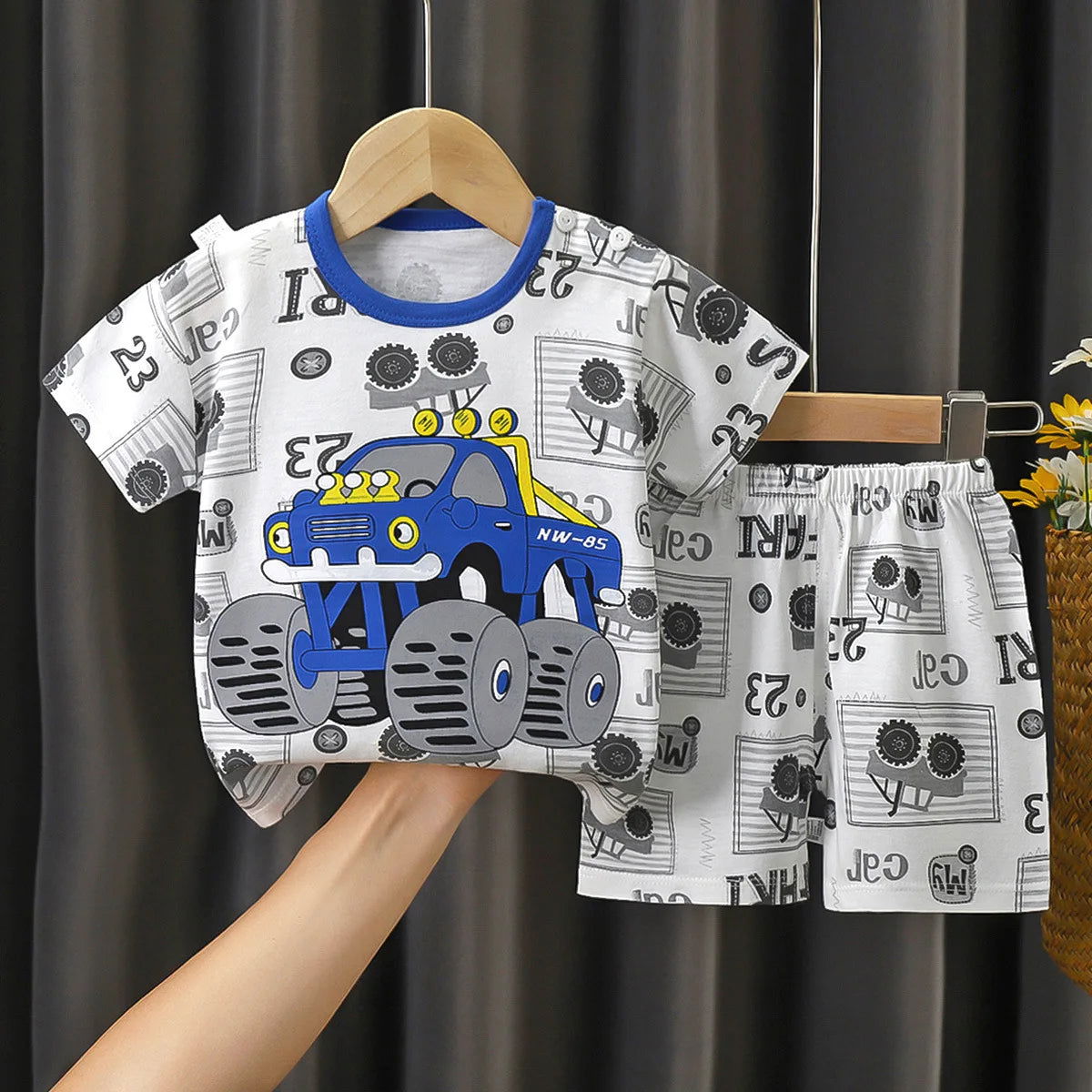Disney Mickey Donald Duck Baby Clothing Girls Boys Cotton Suit for Children Two Clothes Sets for Babies Newborn Baby Clothes - Slobuy
