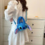 Disney New Lilo & Stitch Plush Toys Kawaii Plush Messenger Bag Girl Handbag Anime Stuffed Toys Children Cartoon Plushie Soft Bag - Slobuy