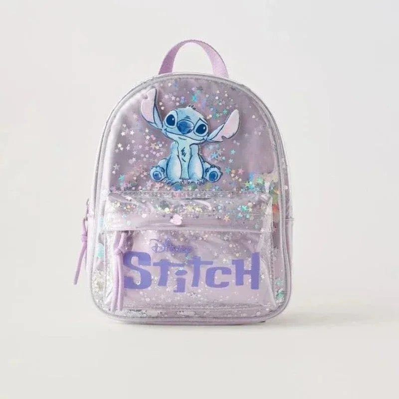 Disney New Lilo & Stitch Plush Toys Kawaii Plush Messenger Bag Girl Handbag Anime Stuffed Toys Children Cartoon Plushie Soft Bag - Slobuy