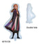 Disney Standing Pose Princess Elsa Anna Snowflake Magic Mirror New "Frozen" Aluminum Film Balloon Birthday Party Decoration - Slobuy