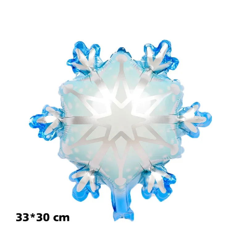 Disney Standing Pose Princess Elsa Anna Snowflake Magic Mirror New "Frozen" Aluminum Film Balloon Birthday Party Decoration - Slobuy