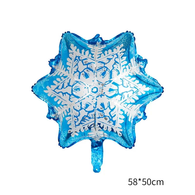 Disney Standing Pose Princess Elsa Anna Snowflake Magic Mirror New "Frozen" Aluminum Film Balloon Birthday Party Decoration - Slobuy