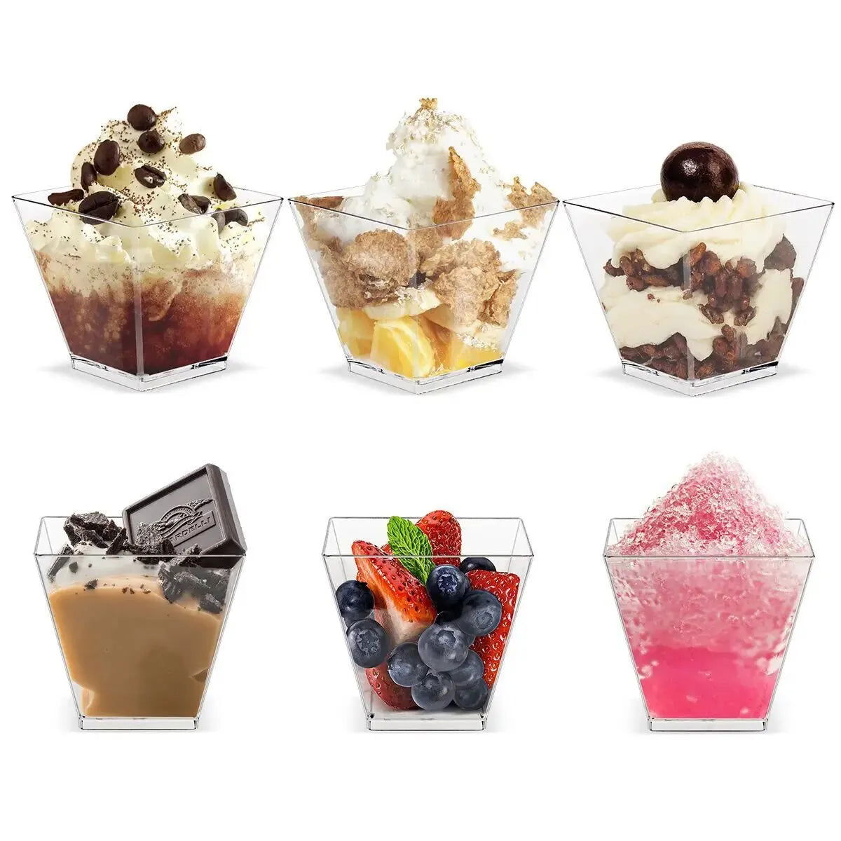 Disposable Ice Cream Cups 50pcs. - Slobuy