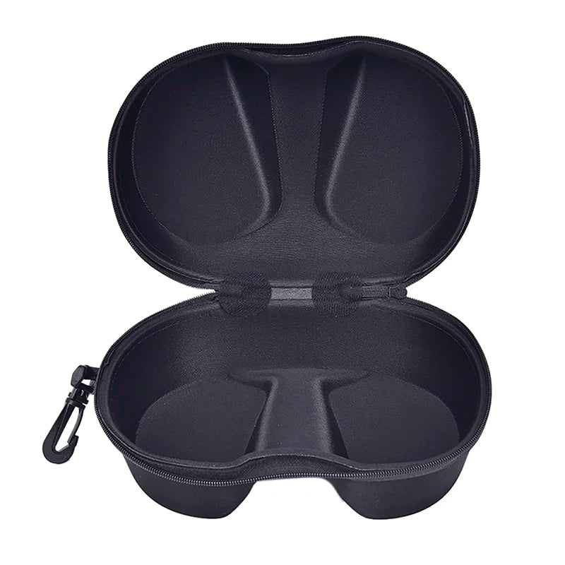 Diving Glasses Storage Box Scuba Snorkeling Set Multifunction Face Cover Snorkel Zipper Case for Underwater Swimming - Slobuy