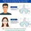 Diving Masks Foldable Anti-Fog Snorkel Mask Set with Full Dry Top System for Free Swim Professional Snorkeling Gear Adults Kids - Slobuy