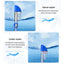 Diving Masks Foldable Anti-Fog Snorkel Mask Set with Full Dry Top System for Free Swim Professional Snorkeling Gear Adults Kids - Slobuy