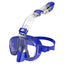 Diving Masks Foldable Anti-Fog Snorkel Mask Set with Full Dry Top System for Free Swim Professional Snorkeling Gear Adults Kids - Slobuy