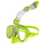 Diving Masks Foldable Anti-Fog Snorkel Mask Set with Full Dry Top System for Free Swim Professional Snorkeling Gear Adults Kids - Slobuy