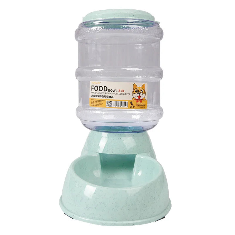 Dog Automatic Feeders Plastic Water Bottle Cat Bowl Feeding and Drinking Dog Water Dispenser Pet Feeding Bowl Pet Supplies - Slobuy