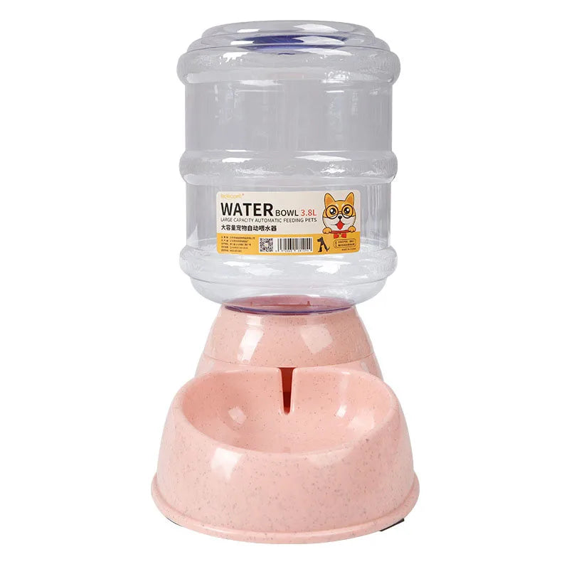 Dog Automatic Feeders Plastic Water Bottle Cat Bowl Feeding and Drinking Dog Water Dispenser Pet Feeding Bowl Pet Supplies - Slobuy