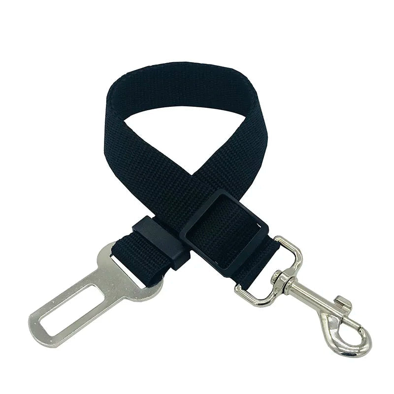 Dog Car Seat Belt Safety Protector Travel Pets Accessories Dog Leash Collar Breakaway Solid Car Harness - Slobuy