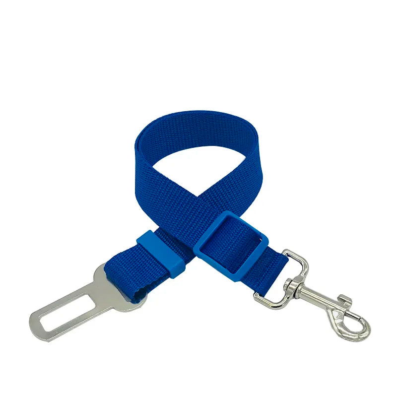 Dog Car Seat Belt Safety Protector Travel Pets Accessories Dog Leash Collar Breakaway Solid Car Harness - Slobuy