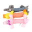 Dog Cat Fleece Toys Elephant Duck Pig  Chicken Legs  Pet Funny Plush Toys Fit for All Pets Popular Squeak Chew Sound Dolls - Slobuy