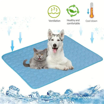 Dog Cooling Mat Summer Pet Cold Bed Extra Large For Small Big Dogs Pet Accessories Cat Durable Blanket Sofa Cat Ice Pad Blanket - Slobuy