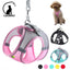 Dog Harness Leash Set for Small Dogs Adjustable Puppy Cat Harness Vest French Bulldog Chihuahua Pug Outdoor Walking Lead Leash - Slobuy