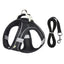 Dog Harness Leash Set for Small Dogs Adjustable Puppy Cat Harness Vest French Bulldog Chihuahua Pug Outdoor Walking Lead Leash - Slobuy