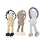 Dog Plush Toys Pet Squeaky Animal Toy Dog Bite-Resistant Clean Teeth Chew Toy Pet Supplies Interactive Toys Lion Elepant Monkey - Slobuy
