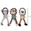 Dog Plush Toys Pet Squeaky Animal Toy Dog Bite-Resistant Clean Teeth Chew Toy Pet Supplies Interactive Toys Lion Elepant Monkey - Slobuy