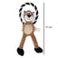 Dog Plush Toys Pet Squeaky Animal Toy Dog Bite-Resistant Clean Teeth Chew Toy Pet Supplies Interactive Toys Lion Elepant Monkey - Slobuy