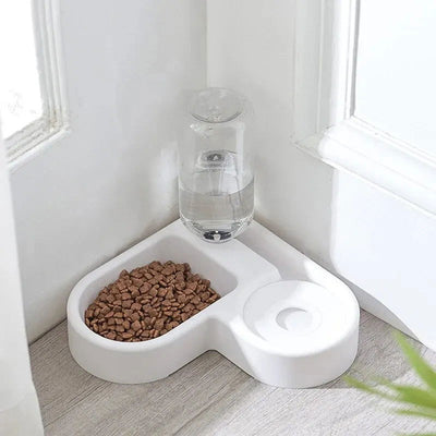 Double Dog and Cat Bowl-Pet and Food Bowl Set with, Pet Feeding Bowl Suitable for Cats and Small Dogs - Slobuy