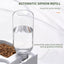 Double Dog and Cat Bowl-Pet and Food Bowl Set with, Pet Feeding Bowl Suitable for Cats and Small Dogs - Slobuy