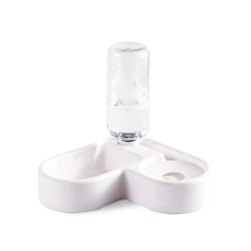 Double Dog and Cat Bowl-Pet and Food Bowl Set with, Pet Feeding Bowl Suitable for Cats and Small Dogs - Slobuy