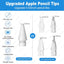 Double Layer Tip For Apple Pencil Pen Nib For Apple Pencil 1st 2nd Generation 2B HB 2.0 3.0 Soft Hard iPad Pencil Accessories - Slobuy
