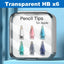 Double Layer Tip For Apple Pencil Pen Nib For Apple Pencil 1st 2nd Generation 2B HB 2.0 3.0 Soft Hard iPad Pencil Accessories - Slobuy