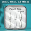 Double Layer Tip For Apple Pencil Pen Nib For Apple Pencil 1st 2nd Generation 2B HB 2.0 3.0 Soft Hard iPad Pencil Accessories - Slobuy