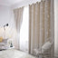 Double Layers Romantic Sheer Kids Children Girls Curtains With Hollow Out Stars For Living Room Bedroom Windows Drapes - Slobuy