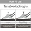 Double Sided Stethoscope Portable Professional Cardiology Stethoscope Medical Equipment Nurse Doctor Stethoscope Equipo Medico - Slobuy