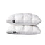Down Pillow 100% White Goose Feather Pillow Core Five-star Hotel Cotton Single Cervical Vertebra Support Sleep Pillow - Slobuy