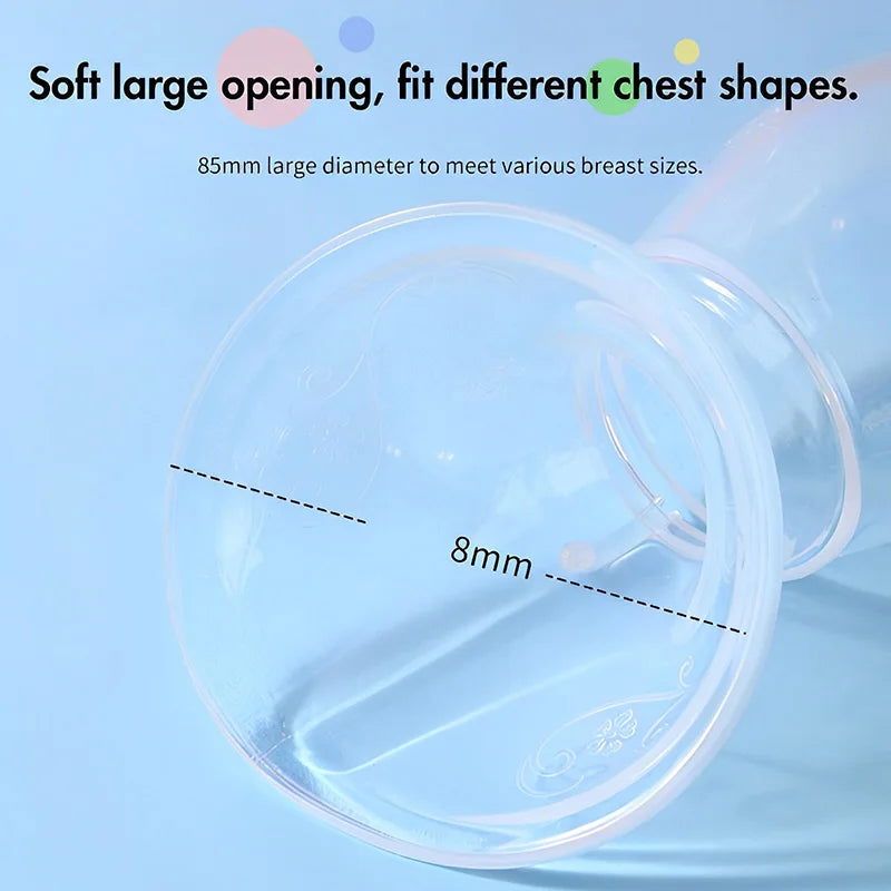 Dr.isla Baby Feeding Manual Breast Pump Partner Breast Collector Automatic Correction Breast Milk Silicone Pumps BPA Free - Slobuy
