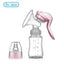 Dr.isla Breast Pump Manual Suction Milk Pump Feeding Breasts Pumps Milk Bottle Sucking Postpartum Supplies BPA Free - Slobuy