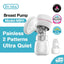 Dr.isla New Portable Electric Breast Pump USB Chargable Silent Portable Milk Extractor Automatic Milker Comfort Breastfeeding - Slobuy