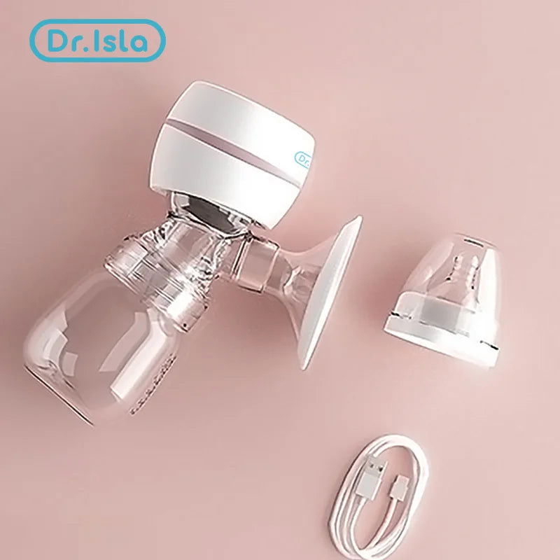 Dr.isla New Portable Electric Breast Pump USB Chargable Silent Portable Milk Extractor Automatic Milker Comfort Breastfeeding - Slobuy