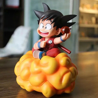 Dragon Ball  Anime Figure Sun Goku Action Figure Young Flight Same Style Tendon Douyun PVC Statue Collection Model Kid Doll - Slobuy