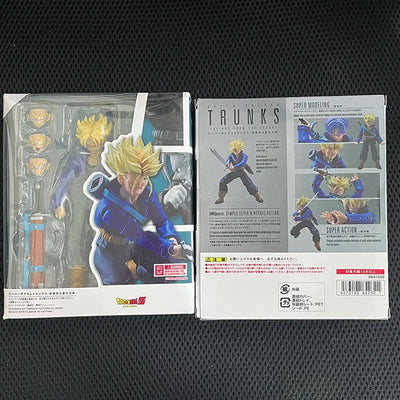 Dragon Ball Trunks Anime Figures SHF Trunks Boy From Future Collection Model Action Figure Toys Birthday Gift Decor - Slobuy