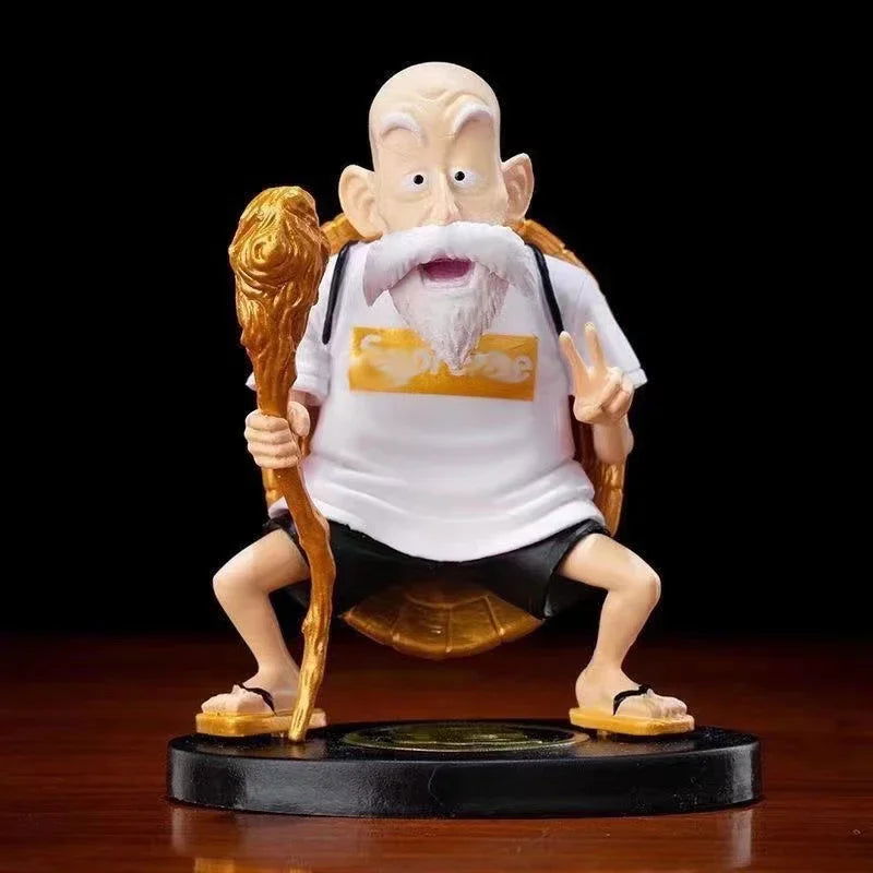 Dragon Ball Z Anime Figure Fashion Style Version Master Roshi Kame Sennin PVC Collection Decoration Action Figurine Toy Kid Gift - Slobuy